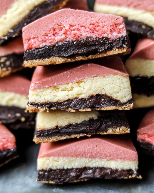 Neapolitan Cookies Recipe - Recipe Image