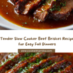 Slow Cooker Beef Brisket Recipe