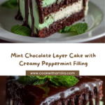 Mint Chocolate Layer Cake Recipe