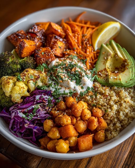 t-Based Bowl with Tahini Yogurt Sauce) Recipe