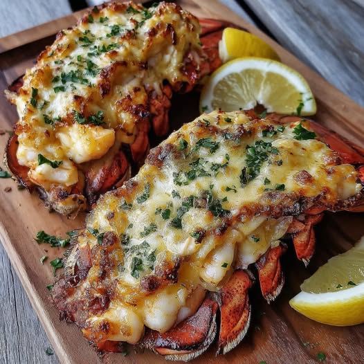 Garlic Parmesan Lobster Recipe