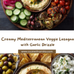 agna with a Triple-Cheese Garlic Drizzle Recipe