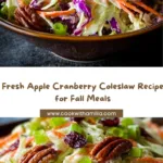 Apple Cranberry Coleslaw Recipe