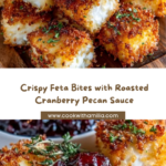 Crispy Feta Bites with Roasted Cranberry Pecan Sauce Recipe