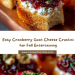 Cranberry Goat Cheese Crostini Board Recipe
