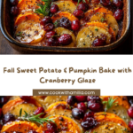 Pumpkin Bake with Cranberry-Honey Glaze Recipe