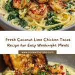 Coconut Lime Chicken Tacos Recipe