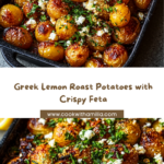 Greek Roast Potatoes With Lemon And Feta Recipe