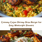 Creamy Cajun Shrimp Orzo Recipe