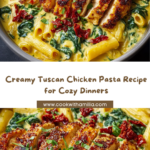 Creamy Tuscan Chicken Pasta Recipe
