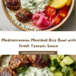 Rice Bowl with Tzatziki & Fresh Veggies Recipe