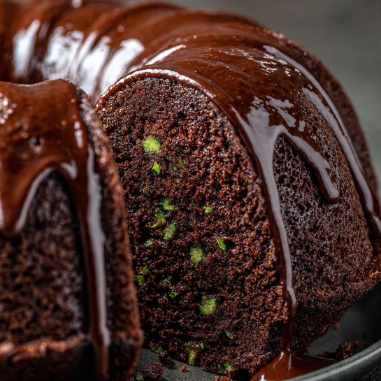 Moist Dark Chocolate Bundt Cake Recipe