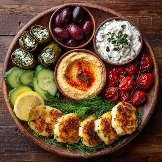 Rice Bowl with Herbs and Roasted Veggies Recipe - Recipe Image