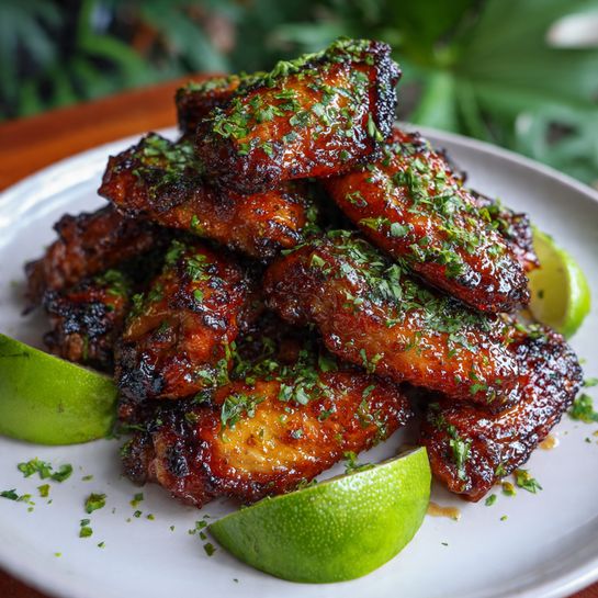 Mango Chili Chicken Wings Recipe