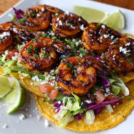 Chipotle Lime Shrimp Tacos Recipe