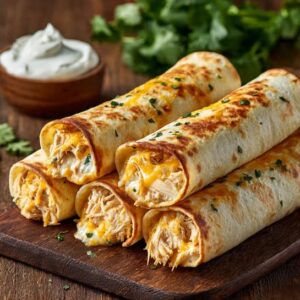 Homemade Chicken Taquitos Recipe