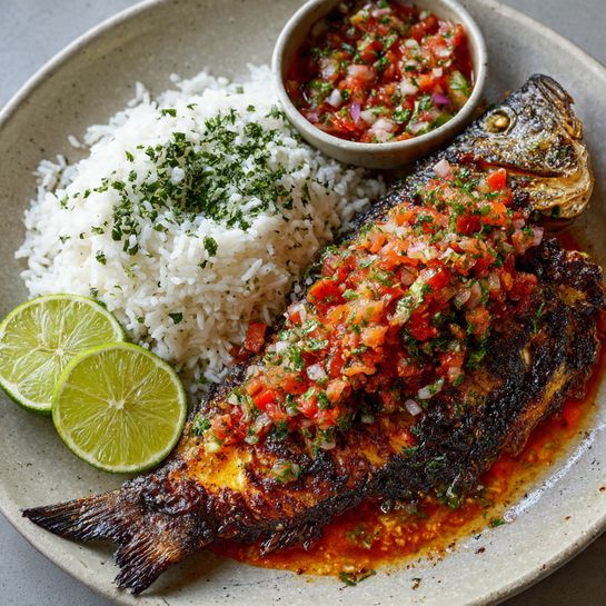 Spicy Grilled Trout Recipe - Recipe Image