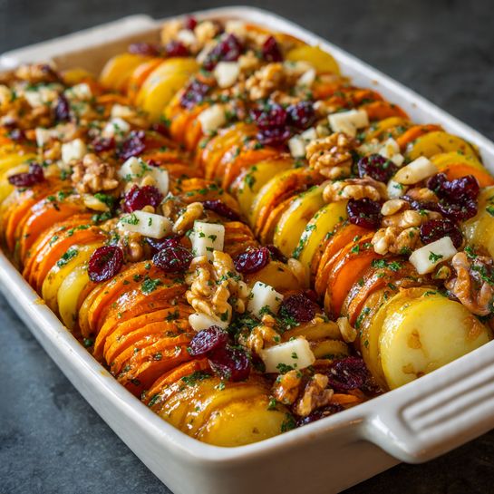 Walnuts & Cranberry-Honey Glaze Recipe