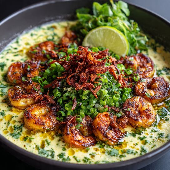 Spicy Coconut Shrimp Soup Recipe