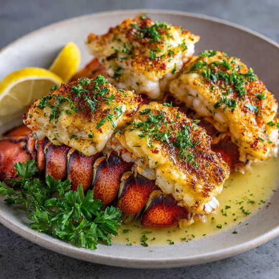 Garlic Butter Lobster Tails Recipe - Recipe Image