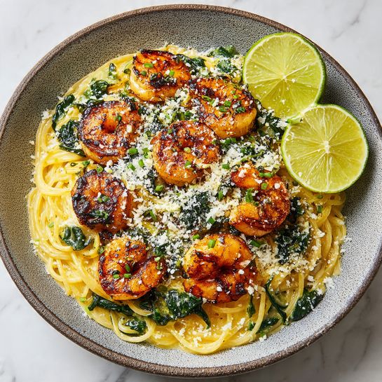 Coconut Lime Shrimp Pad Thai Recipe - Recipe Image