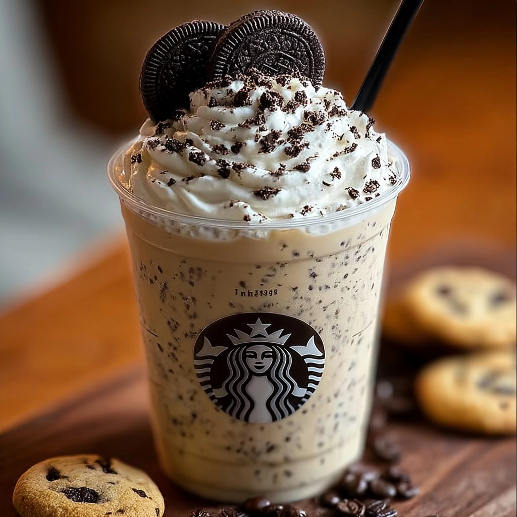 Cookies & Cream Frappuccino Recipe - Recipe Image