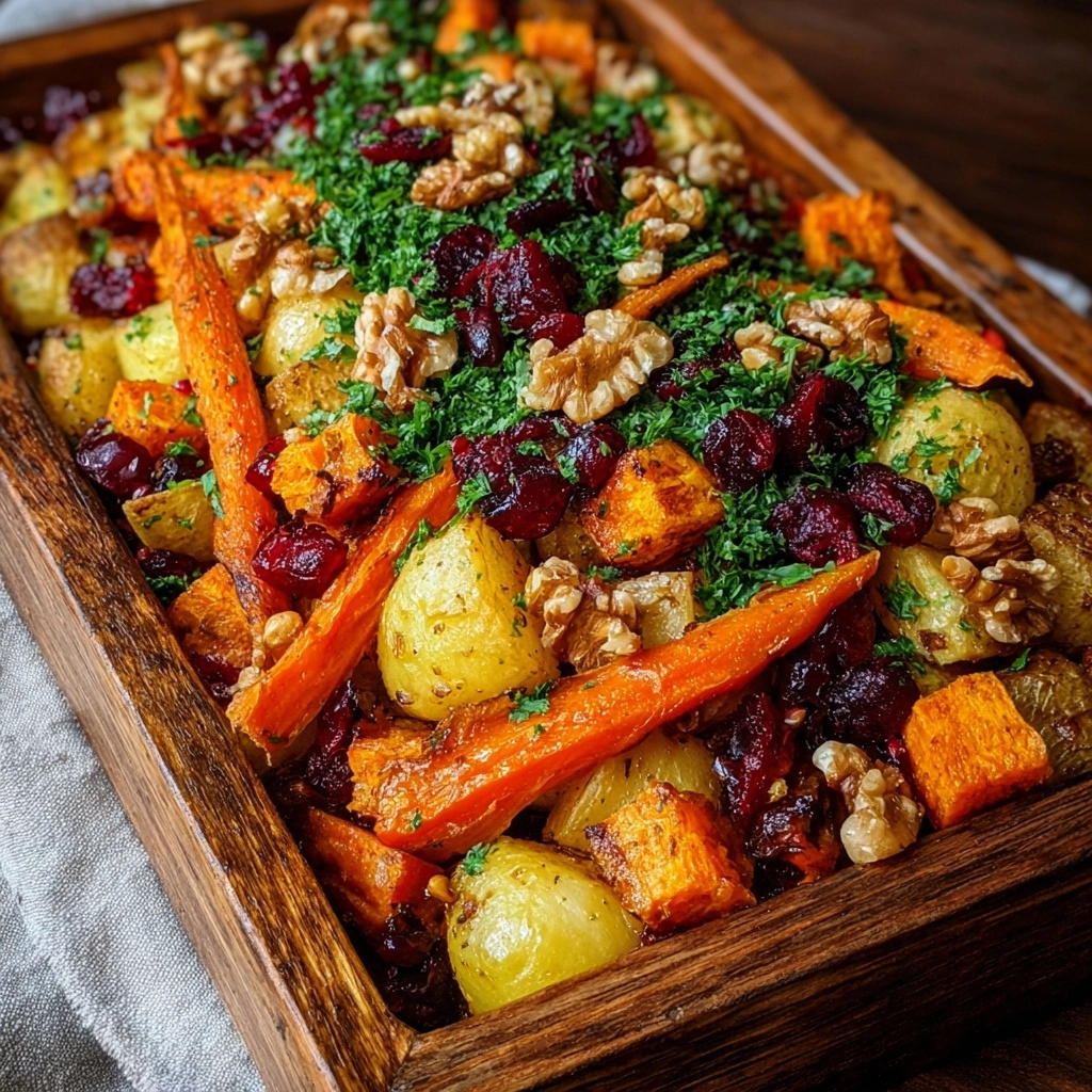 ot Medley with Walnuts & Cranberry Glaze Recipe