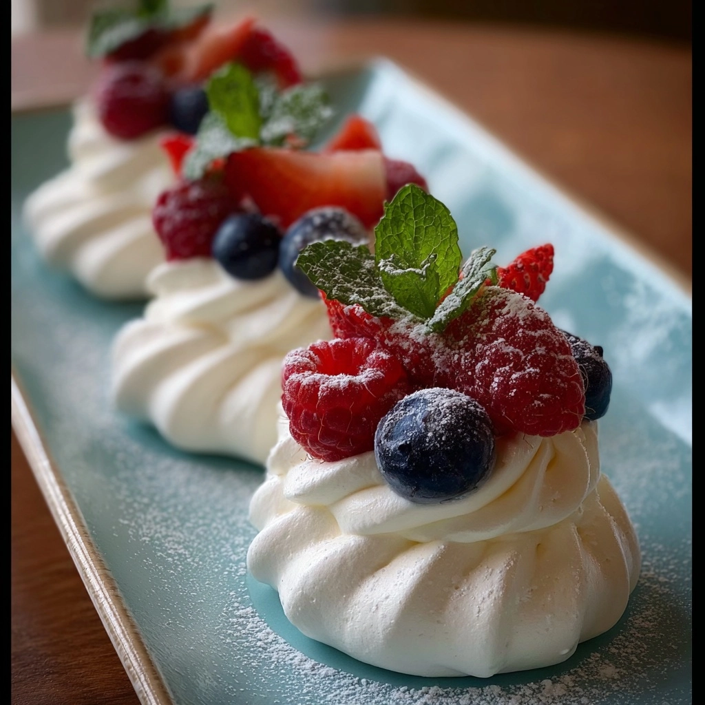 Pavlova Bombs Recipe - Recipe Image