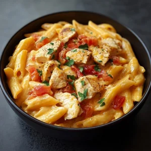 Velveeta Rotel Chicken Rotini Recipe