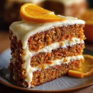 Carrot & Orange Dream Cake Recipe