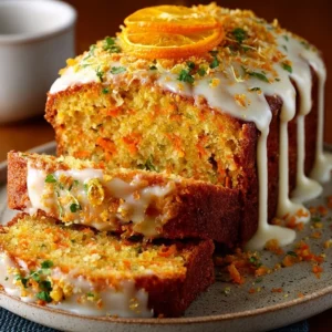 Bright Citrus Carrot Loaf Recipe