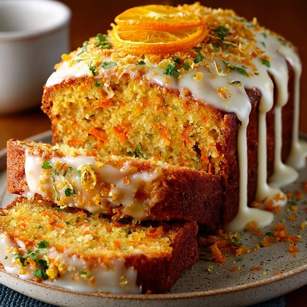 Bright Citrus Carrot Loaf Recipe