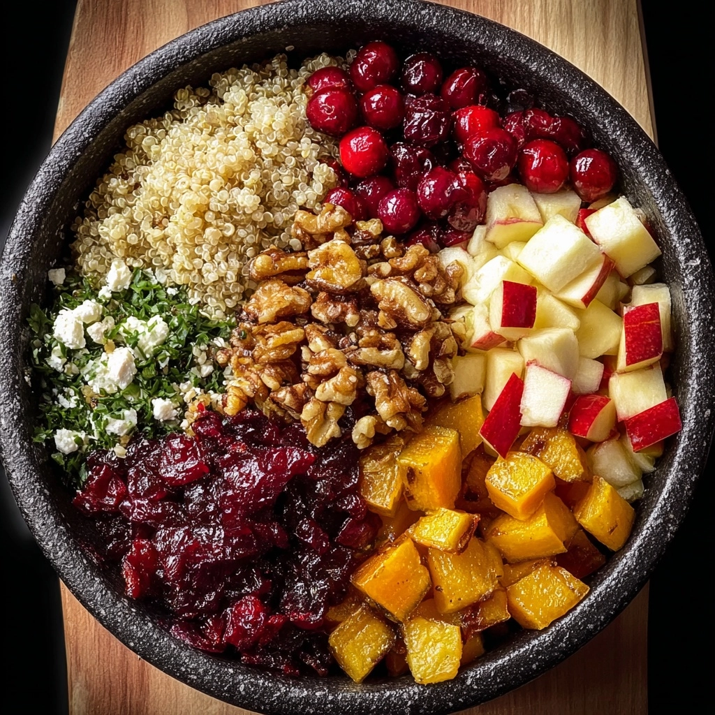 Winter Grain Bowl with Cranberries & Nuts Recipe - Recipe Image