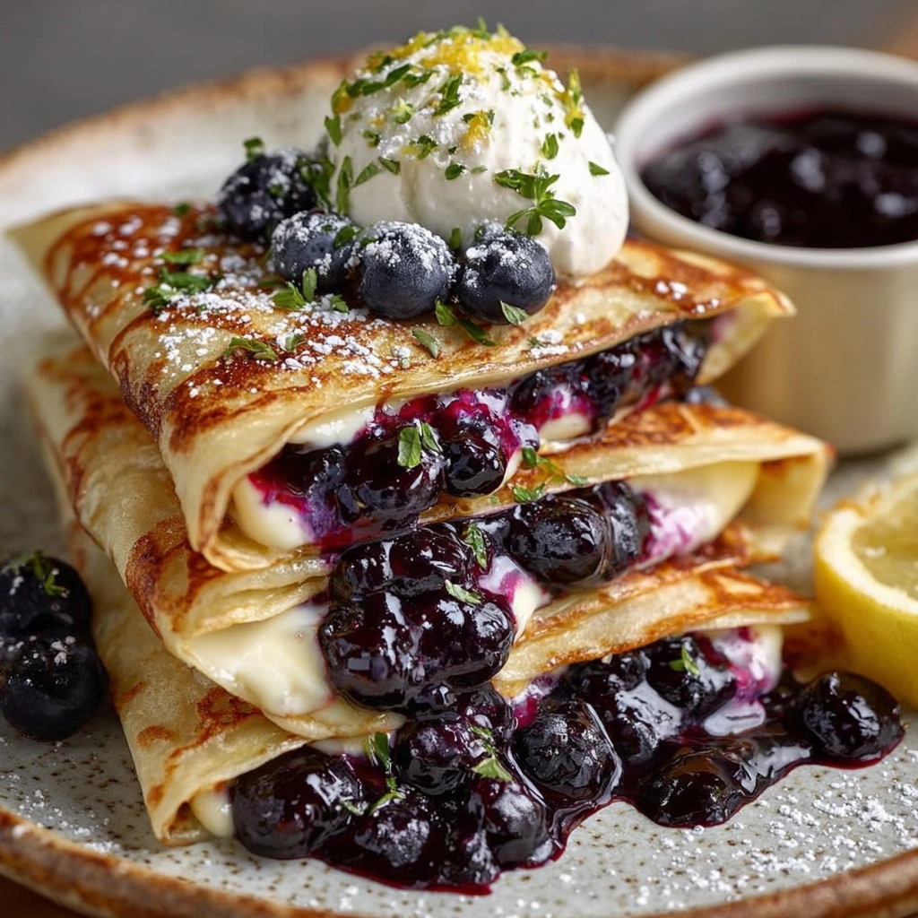 Blueberry Quesadillas Recipe