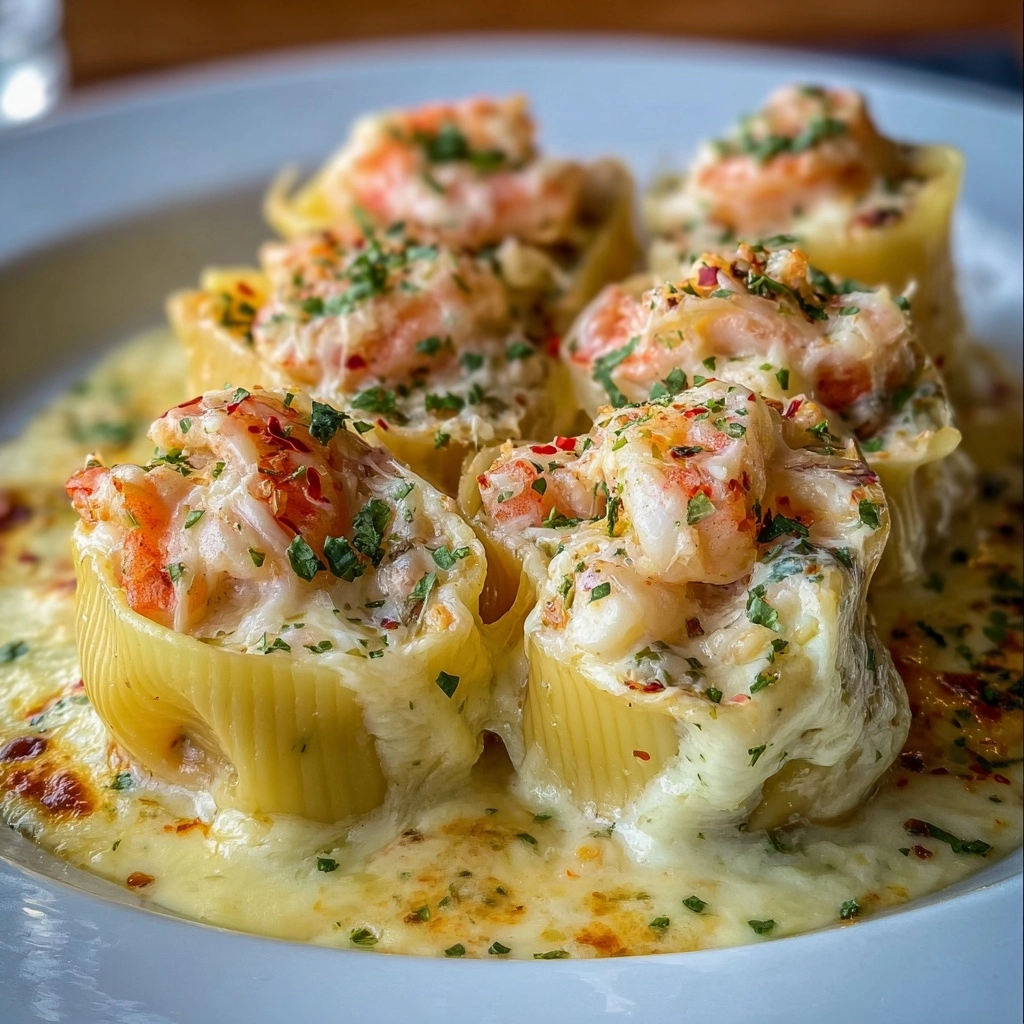 Creamy Garlic Parmesan Shrimp Roll-Ups Recipe - Recipe Image