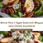 alad with Whipped Goat Cheese Snowflakes Recipe