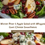 alad with Whipped Goat Cheese Snowflakes Recipe