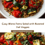 Warm Farro Salad with Roasted Veggies Recipe
