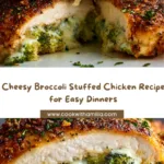 Cheesy Broccoli Stuffed Chicken Recipe