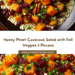 Honey Autumn Pearl Couscous Salad Recipe