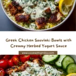 ki Bowls with Spiced Herbed Yogurt Sauce Recipe