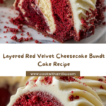 Layered Red Velvet Cheesecake Bundt Cake Recipe