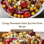 Golden Parmesan-Crusted Keto Zucchini Fries Recipe