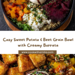 Sweet Potato, Beet & Burrata Grain Bowl Recipe