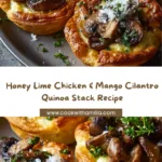 Honey Lime Chicken & Mango Cilantro Quinoa Stack Recipe