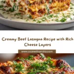 Ultimate Million Dollar Creamy Beef Lasagna Recipe