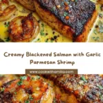 Creamy Blackened Salmon with Shrimp Recipe