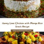 Honey Lime Chicken & Mango Rice Stack Recipe