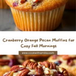 Cranberry, Orange, and Pecan Muffins Recipe