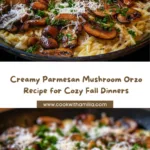 Creamy Parmesan Mushroom Orzo Recipe